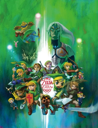 The Legend of Zelda 25th Anniversary Poster