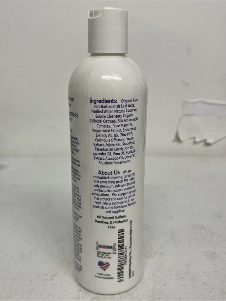RenuPlex Medicated Dog Mange Shampoo. Extra Strength Mange Shampoo for Dogs - Image 3 of 4