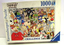 Looney Tunes Challenge 169269 Ravensburger 1000 Pc Jigsaw Puzzle 27x20" Complete