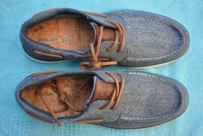 COLORADO Blue Canvas SHOES Mens Size 12-13 New RRP