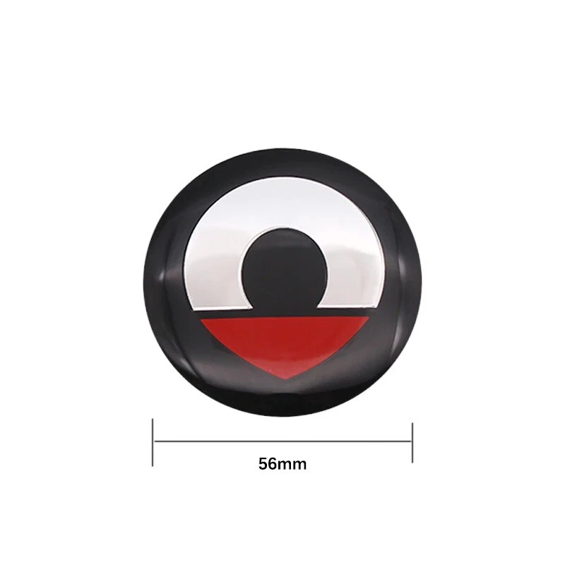 Set 4 Coprimozzo Adesivi Logo Stemma Per SMART Fortwo Forfour Roadster 450 56 mm - Immagine 4 di 4