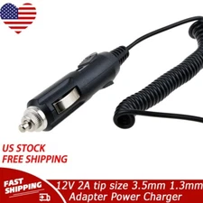 12V 2A tip size 3.5mm 1.3mm AC ADAPTER DC Power SUPPLY CORD Car Charger