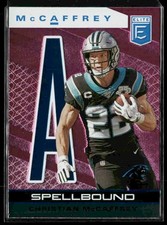 2020 Donruss Elite #4 Christian McCaffrey Spellbound Pink 