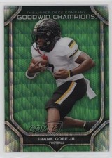 2024 Upper Deck Goodwin Champions Platinum Green Wave 7/10 Frank Gore Jr 0e3u