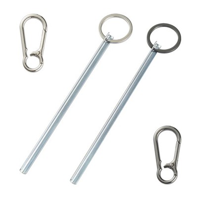 Zookpr Half Moon Elevator Door Keys for Westinghouse Dark Gray and Silver 