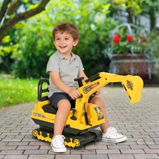 Ride On Excavator Toy Tractors Digger Movable Construction Truck 18-48 Months