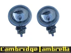 Lambretta / Vespa clear spot Light x2 (Pair) Stainless
