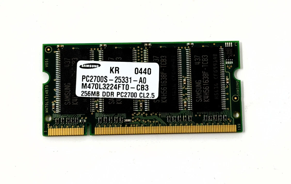 256MB DDR-333 Computer RAM | Updated Oct 2026