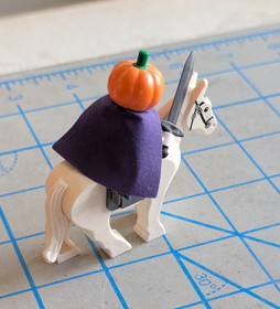 LEGO Scooby Minifigure Lot Headless Horseman Elwood Crane scd002  w/ Horse