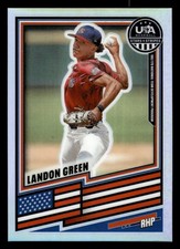 2026 Panini Prizm USA Stars & Stripes -Silver Prizm- #51 Landon Green
