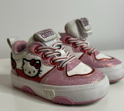 Hello Kitty Toddler Glitter Sneakers - 6T Slip On Sanrio Ground Up