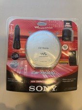 Sony CD Walkman - Portable CD Player w/ Car Kit D-EJ368CK NEW