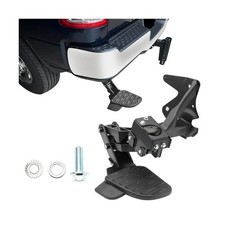 Rear Bed Step Fit for 2019-2024 Dodge Ram 1500 DT Retractable Bed Step Bump...