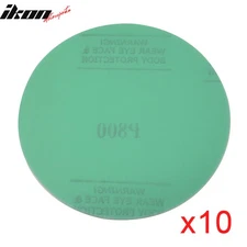 Disc 800 Grit 5 PSA Green Auto Car Sanding Paper Sheets Repair Sand 100PC