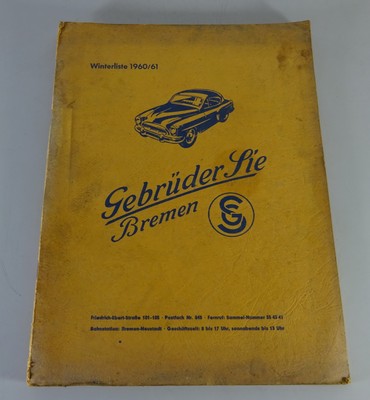 Catalogo Faro E Leuchtsignale per Automobile Di Gebrüder Essi Brema