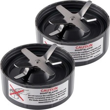 2 Pack Extractor Blade Replacement for NutriBullet 900W NB-101B NB-101S NB201