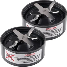 2 Pack Extractor Blade Replacement for NutriBullet 900W NB-101B NB-101S NB201