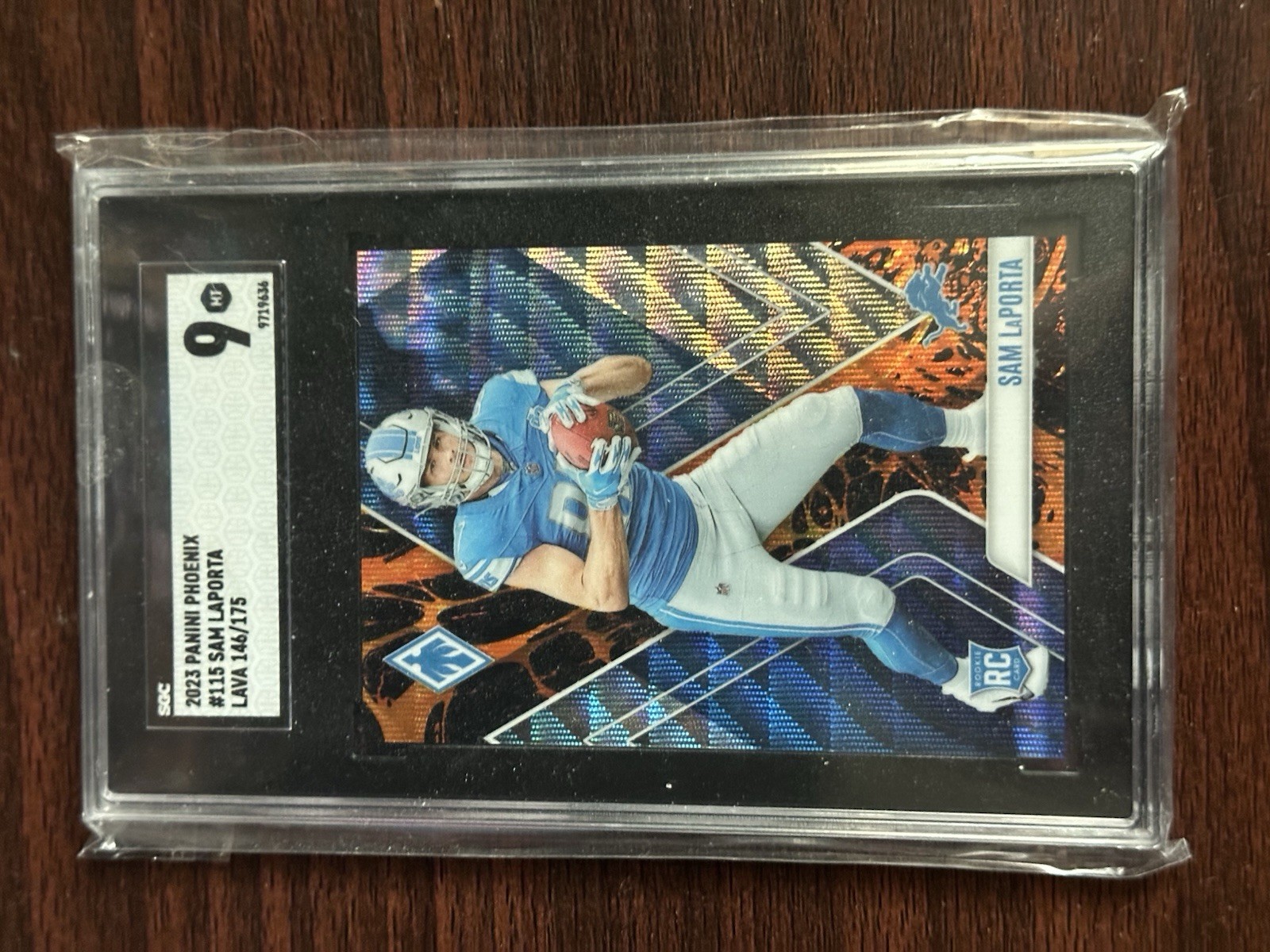2023 Panini Phoenix - Rookies Sam LaPorta #115 Lava /175 (RC)