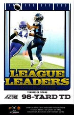 2025 Score League Leaders FOOTBALL #9 Nick Westbrook-Ikhine