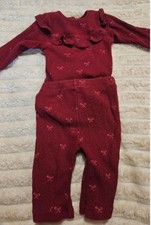 Baby Girls Top and Pants Set - George - 0-3 Months - Very good condition