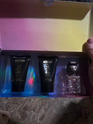 Moschino *Toy 2 Pearl* 3 Piece Mini Shower Gel, Lotion, and EDP Travel Set NIB
