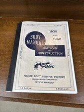 1940 1939 Shop Manual Service Repair Fisher Body Book Chevrolet Cadillac Pontiac 1940 1939 Shop Manual Service Repair Fisher Body Book Chevrolet Cadillac Pontiac