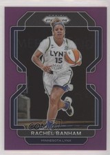 2022 Panini Prizm WNBA Purple Prizm 73/99 Rachel Banham #112 11ba