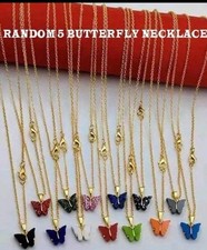 Butterfly Necklace Handbag Jewelry Girls Kids Birthday Gift Easter Surprise