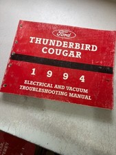 1994 Ford Thunderbird Mercury Cougar Evtm Electrical Trouble Shooting Manual