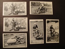 CASTROL OILS 1950s FAMOUS MOTORBIKE RIDERS SIDECAR TT RACES SCRAMBLES MOTO CROSS