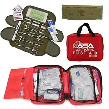 ASATECHMED First Aid Kit Compact, Lightweight for Emergencies at Home, Workplac