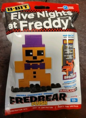 Five Nights at Freddy's'' 8-Bit Plush Fredbear Series 2 McFarlane Toys New Rare