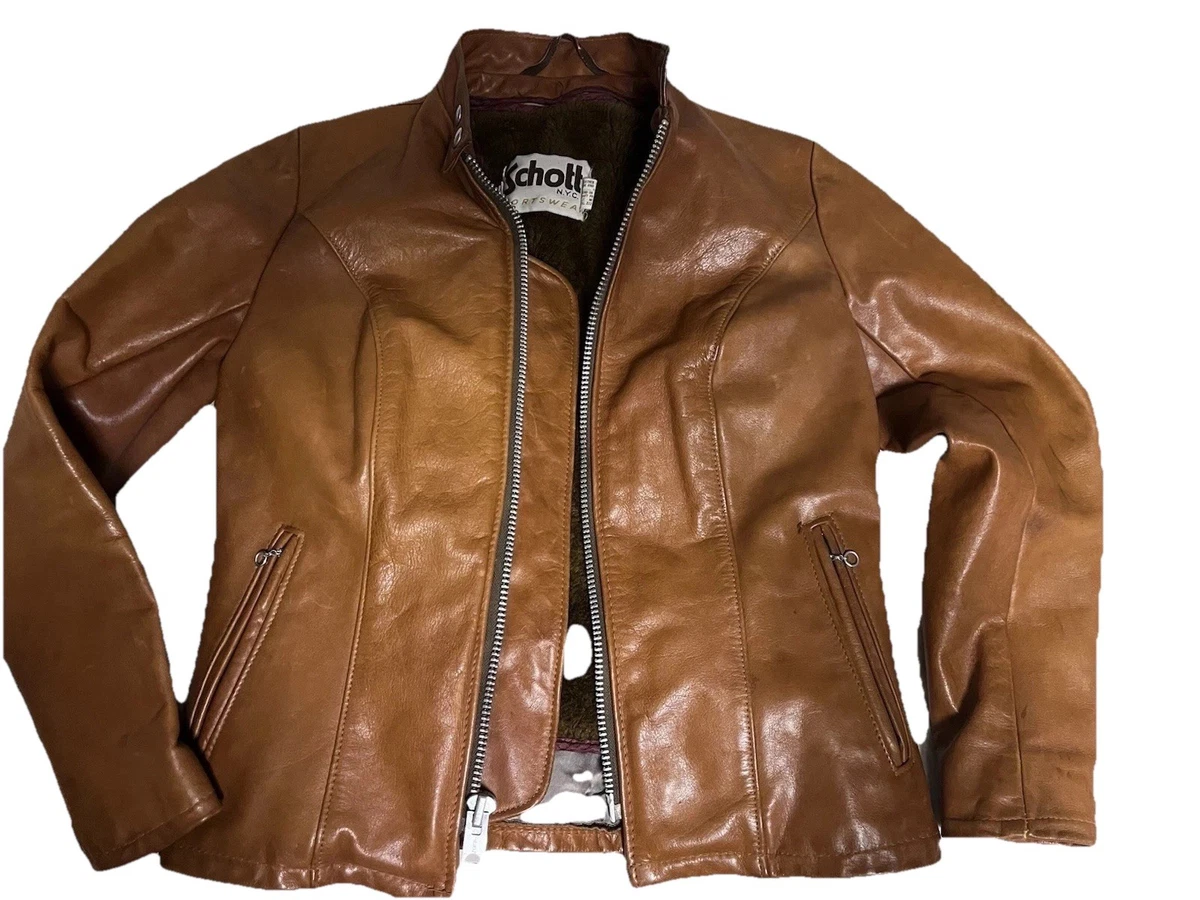 Schott Brown Motorcycle Jackets for Men for Sale | Shop New & Used