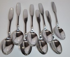 Oneida Paul Revere Community Stainless Flatware 8 Place / Oval Soup Spoons