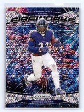 Derrick Henry 2024 Panini Prizm #10 Fireworks No Huddle Prizm