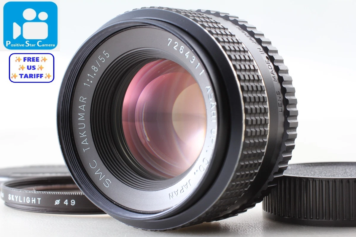 Pentax SMC f/1.8 Camera Lenses 55mm Focal for sale - eBay