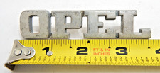Vintage Opel Metal Car Side Emblem Badge Oem 3458736 182 3-34 Long Vintage Opel Metal Car Side Emblem Badge Oem 3458736 182 3-34 Long