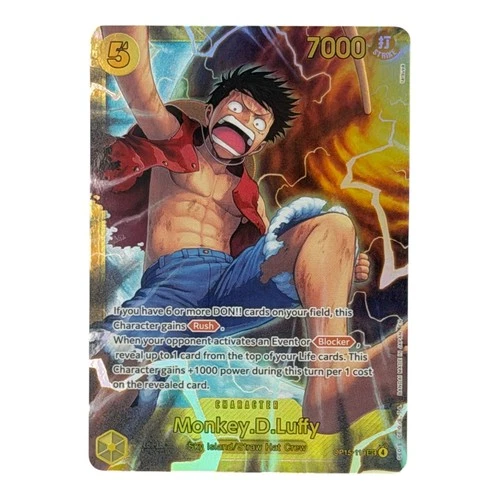 Monkey D. Luffy OP15-119 SEC NM One Piece Adventure on Kami’s Island Foil