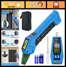 Digital Circuit Breaker Finder  GFCI Tester, AC 90-135V, LCD Display, Alarm, Ca