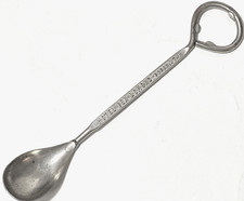Vintage Hotel Ben Lomond Spoon Bottle Opener Ogden, Utah 7.5" Long