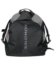 Salomon Ski Boot Backpack Rucksack Bag Zip Winter Snow Outdoor Hiking Black