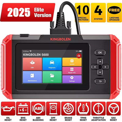 KINGBOLEN S600 Profi KFZ Diagnosegerät Auto OBD2 Scanner 4System Diagnose 5inch