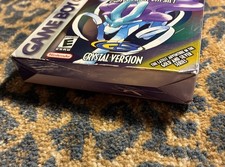 Pokemon Crystal Version Gameboy Color CIB Tested Misprint Complete Authentic
