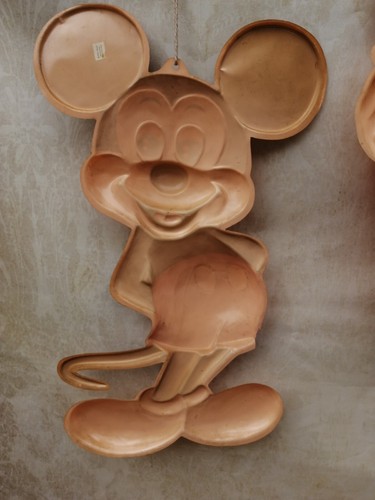 Walt Disney Minnie y Micky Mouse Figura Hueca 70 x 40 cm Mural Midcentury - Imagen 12 de 20