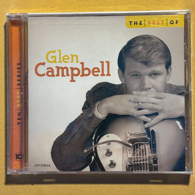#ad #ad The Best Of Glen Campbell CD By The Time I get To Phoenix Galveston Case Crack $9.95