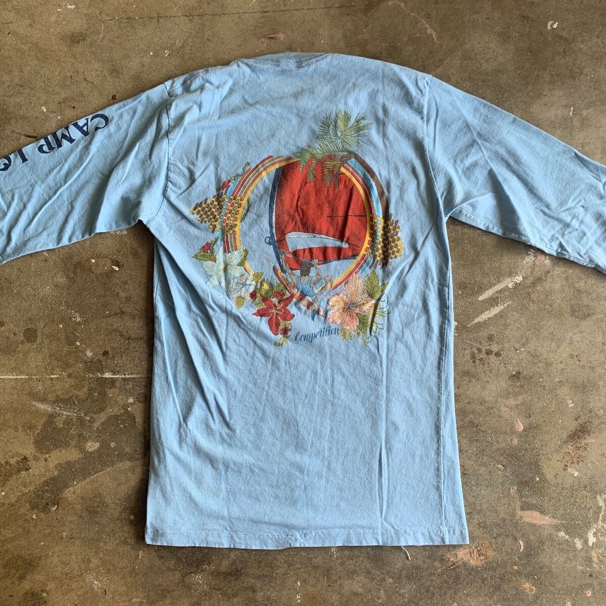 70s - 80s VINTAGE WINDSURFER SOUVENIR T-SHIRT SZ S OCEAN 70s - 80s VINTAGE WINDSURFER SOUVENIR T-SHIRT SZ S OCEAN