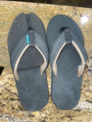 NEW HARI MARI men\'s pier flip flops in slate Hari Mari Pier Flip Flop Sandals – Seattle Thread Company main image 2