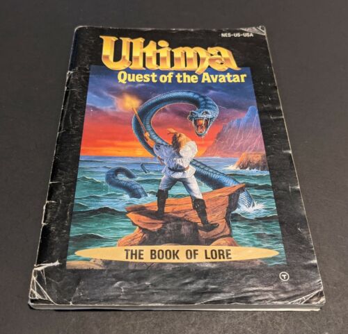 Anleitung Manual Booklet Ultima Quest of the Avatar Super Nintendo SNES - Bild 2 von 5