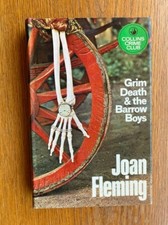 Joan Fleming Grim Death & The Barrow Boys 1st UK HC ed Near Fine / Near Fine