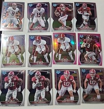 Alabama 2022 Bowman Chrome U Bowman 1st Jahmyr Gibbs Will Anderson lot of 12 